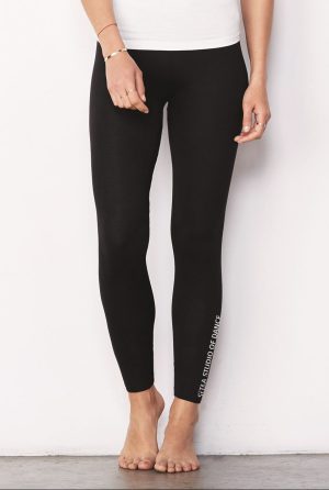 Bella & Canvas Black Leggings
